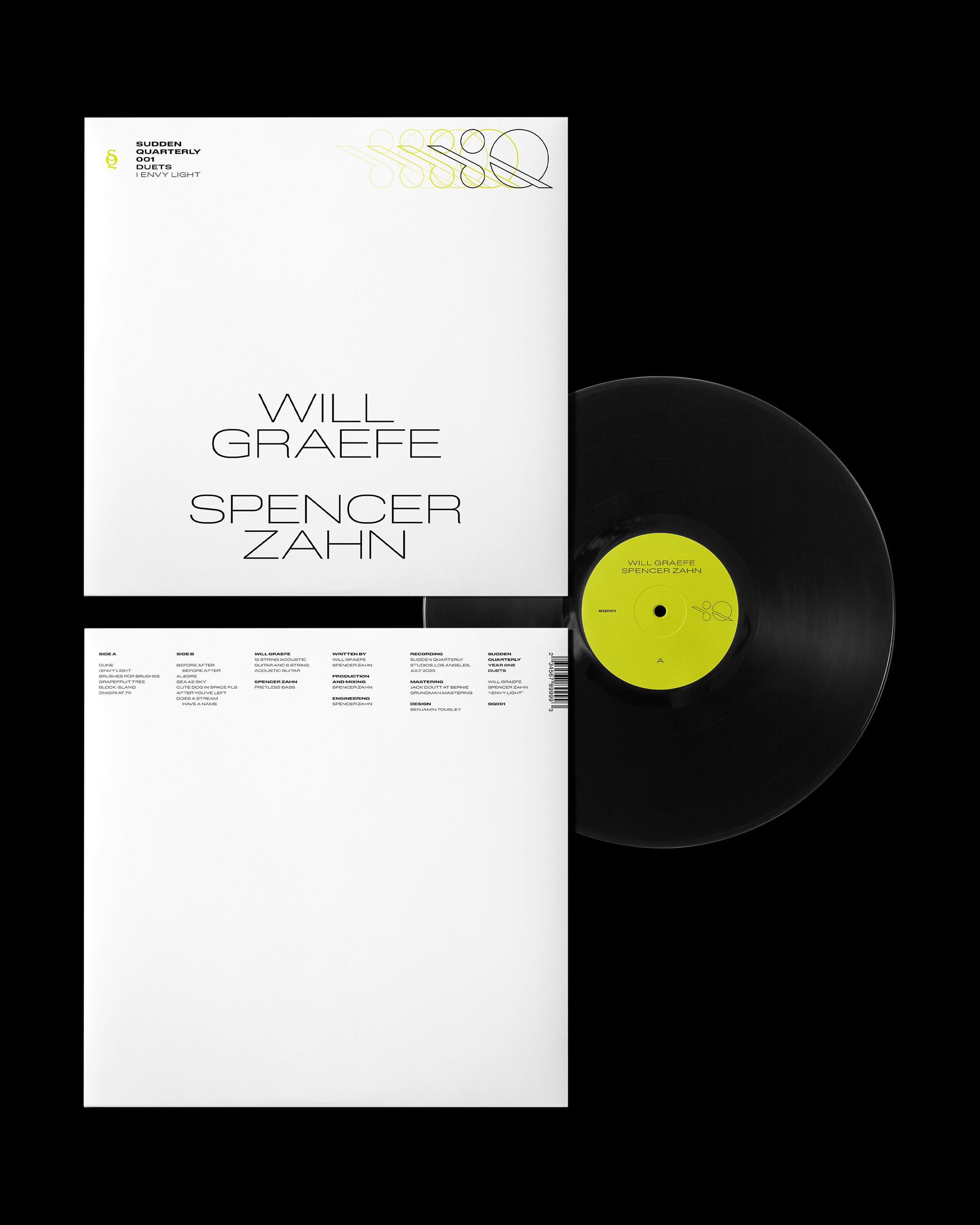 Will Graefe & Spencer Zahn - I Envy Light
